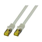 EFB RJ45 Patchk. S/FTP Cat.6A LSZH Cat.7 Rohk. 1.00m grau