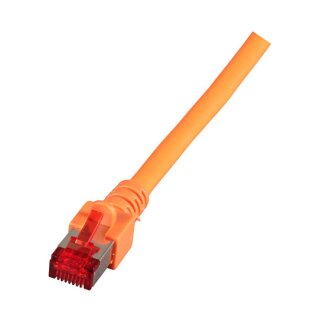 EFB RJ45 Patchkabel S/FTP Cat.6 LSZH 0.50m orange