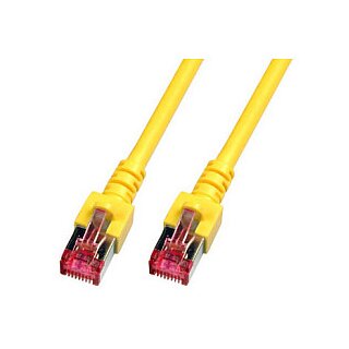 EFB RJ45 Patchkabel S/FTP Cat.6 LSZH 1.00m gelb