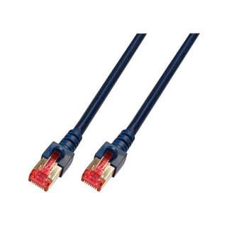 EFB RJ45 Patchkabel S/FTP Cat.6 LSZH 5.00m schwarz