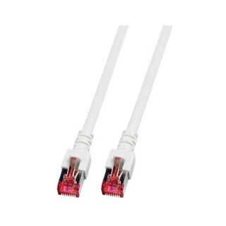 EFB RJ45 Patchkabel S/FTP Cat.6 LSZH 7.50m weiß