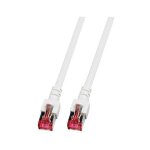 EFB RJ45 Patchkabel S/FTP Cat.6 LSZH 7.50m weiß