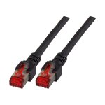 EFB RJ45 Patchkabel S/FTP Cat.6 LSZH 50.00m schwarz