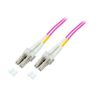 EFB Duplex Patchkabel LC-LC 50/125 OM4 LSZH 2mm 1.5m violett