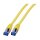 EFB RJ45 Patchk. S/FTP Cat.6A Cat7 TPE superflex 5.00m gelb