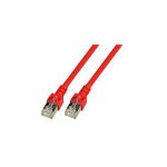 EFB RJ45 Patchkabel SF/UTP Cat.5e PVC CCA 1.00m rot