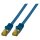 EFB RJ45 Patchkabel S/FTP Cat.6A LSZH Cat.7 Rohk. 1.50m blau