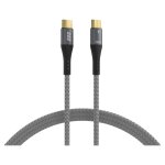 EFB USB-C Kabel 100W PD 3.0 5A E-Marker Chip 1m grau