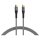 EFB USB-C Kabel 100W PD 3.0 5A E-Marker Chip 1m grau