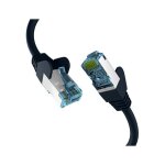 EFB RJ45 Patchkabel mit Cat7 Rohkabel 15.00m schwarz