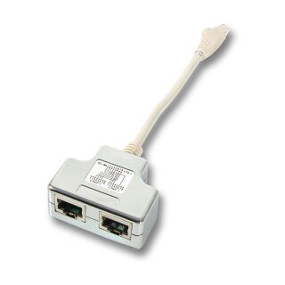 EFB T-Adapter Cat.6 2 x 10/100BaseT für Cablesharing