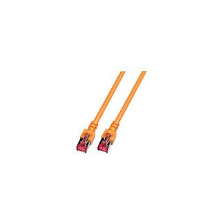 EFB RJ45 Patchkabel S/FTP Cat.6 LSZH 1.50m orange