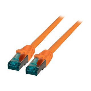 EFB RJ45 Patchkabel S/FTP Cat.6A LSZH 0.25m orange