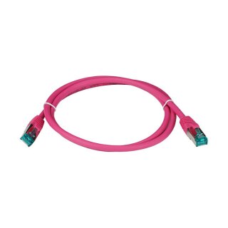 EFB RJ45 Patchk. S/FTP Cat.6A LSZH Cat.7 Rohk. 2.00m magent