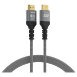 EFB HDMI Kabel High-Speed m. Ethernet 4K60Hz 0,5m grau