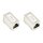 Connections Patchkabelkupplung Cat. 6A, RJ45, vollgeschirmt