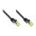 Good Connections Patchkabel m. Cat.7 Rohk. schwarz 1,5m