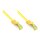 Good Connections Patchkabel m. Cat.7 Rohkabel gelb 1,5m