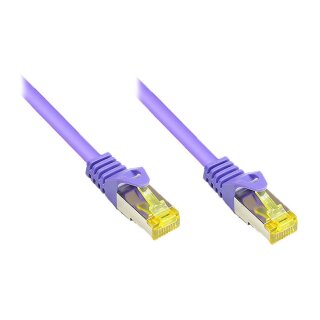 Good Connections Patchkabel m. Cat.7 Rohk. violett 0,25m