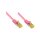Good Connections Patchkabel m. Cat.7 Rohk. magenta 1m
