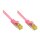 Good Connections Patchkabel m. Cat.7 Rohk. magenta 5m