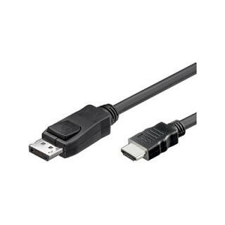 Good Connections Kabel DP1.2-St.-HDMI1.4b-St. schwarz 5m