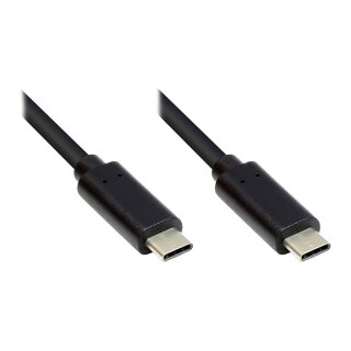 Good Connections USB 3.1 (Gen.1) Kabel USB-C schwarz 0,5m