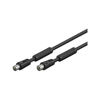 Good Connections TV Antennenkabel schwarz 10m