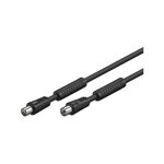 Connections TV Antennenkabel, Koax Stecker an Koax Buchse...