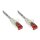Connections Patchkabel mit Rastnasenschutz, Cat. 6, S/FTP, PiMF, PVC, 250MHz, transparent, 0,25m