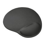 TRUST Gel Mauspad Bigfoot, ergonomisch, schwarz