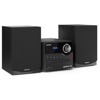 Sharp XL-B517D(BK) schwarz