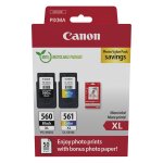 Canon PG-560XL/CL-561XL Photo Value Pack Tinte +...