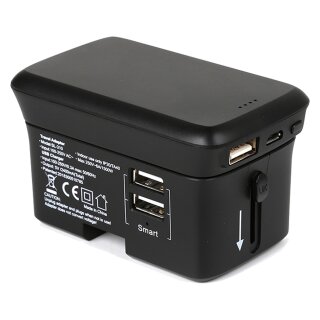 RealPower Ladegerät TravelCharge-4k inkl. Powerbank