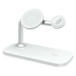 RealPower ChargeAir MAG Ladestation mit Magsafe weiss