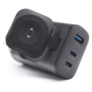 RealPower PC-43 Watch 43 Watt Ladegerät,2x Type-C,1x USB-A