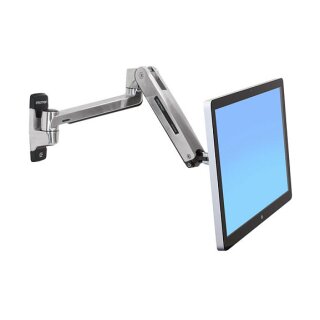 ERGOTRON LX HD Sit-Stand Wall Mount LCD Arm max 13,6kg. anheben 51cm neigen 80 Grad schwenken 360 Grad drehen 90 Grad