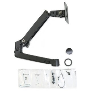 LX Dual Stacking Arm, Extension and Collar Kit, Matte Black.