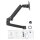 LX Dual Stacking Arm, Extension and Collar Kit, Matte Black.