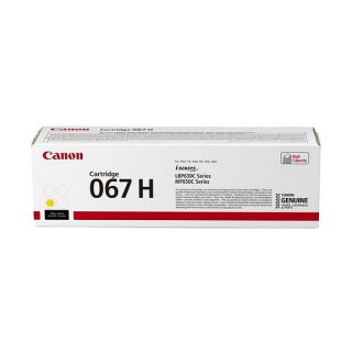 CANON Toner Cartridge 067 High yield Yellow