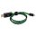 RealPower Datenkabel LED grün micro-USB auf USB