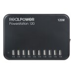 RealPower Power Station 120 - Indoor - AC - Schwarz