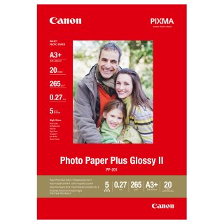 CANON Photoglanzpapier PlusII A3+20B 20Blatt,A3+,(PP-201)