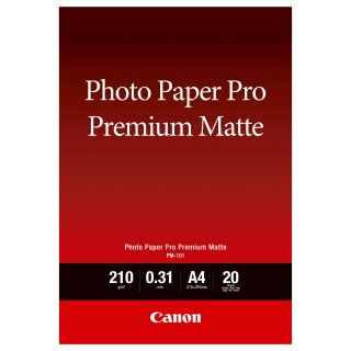 CANON Photo Paper Premium Matte A4 20 Blatt