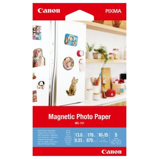 Canon Magnetic Photo Paper MG-101 - Glänzend