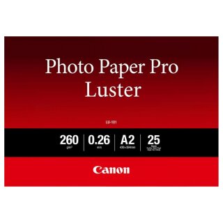 Canon LU-101 A 2 Photo Paper Pro Luster 260 g, 25 Blatt