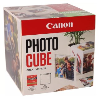 Canon PP-201 13x13 cm Photo Cube Creative Pack White Green 40 Bl.