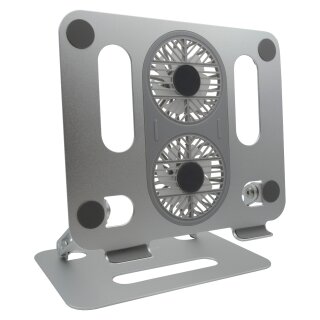 RealPower FanStand 1,Notebook/Tablet Stand mit Fan und RGB