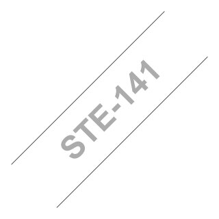 BROTHER ETS tape schwarz 18mm