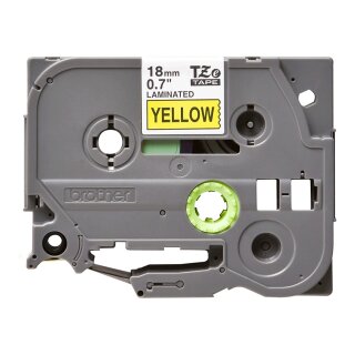 BROTHER P-Touch TZE-641 schwarz auf gelb 18mm